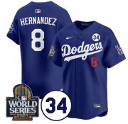 Cheap Men's Los Angeles Dodgers #8 Enrique Hern