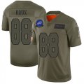 Wholesale Cheap Nike Bills #88 Dawson Knox Camo Men's Stitched NFL Limited 2019 Salute To Service Jersey