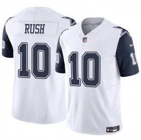 Cheap Men\'s Dallas Cowboys #10 Cooper Rush White 2023 F.U.S.E. Vapor Untouchable Limited Football Stitched Jersey