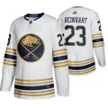 Wholesale Cheap Buffalo Sabres #23 Sam Reinhart White 50th Anniversary Third 2019-20 Jersey