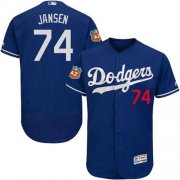 Wholesale Cheap Dodgers #74 Kenley Jansen Blue Flexbase Authentic Collection Stitched MLB Jersey