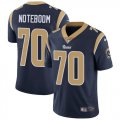 Wholesale Cheap Nike Rams #70 Joseph Noteboom Navy Blue Team Color Men's Stitched NFL Vapor Untouchable Limited Jersey