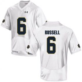 Wholesale Cheap Notre Dame Fighting Irish 6 KeiVarae Russell White College Football Jersey