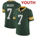 Cheap Youth Green Bay Packers #7 Quay Walker Green Vapor Untouchable Limited Stitched Football Jersey