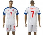 Wholesale Cheap Czech #7 Posicky Away Soccer Country Jersey