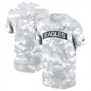 Cheap Men's Philadelphia Eagles 2024 Arctic Camo Salute To Service Performance T-Shirt