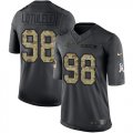 Wholesale Cheap Nike Panthers #98 Star Lotulelei Black Men's Stitched NFL Limited 2016 Salute to Service Jersey