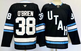 Cheap Men\'s Utah Hockey Club #38 Liam O\'Brien Navy 2024-25 Stitched Jersey