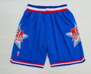 Wholesale Cheap 1992 All-Star Blue Hardwood Classics Swingman Shorts