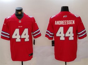 Cheap Men\'s Buffalo Bills #44 Joe Andreessen Red Vapor Untouchable Limited Stitched Jersey