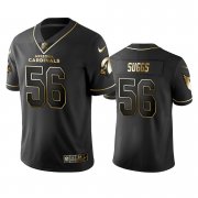 Wholesale Cheap Cardinals #56 Terrell Suggs Men's Stitched NFL Vapor Untouchable Limited Black Golden Jersey