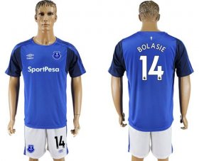 Wholesale Cheap Everton #14 Bolasie Home Soccer Club Jersey