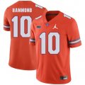 Wholesale Cheap Florida Gators 10 Josh Hammond Orange College Football Jersey