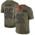 Wholesale Cheap Nike Bears #96 Akiem Hicks Camo Men's Stitched NFL Limited 2019 Salute To Service Jersey