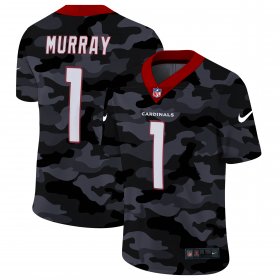 Cheap Arizona Cardinals #1 Kyler Murray Men\'s Nike 2020 Black CAMO Vapor Untouchable Limited Stitched NFL Jersey