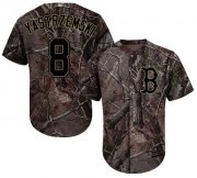 Wholesale Cheap Red Sox #8 Carl Yastrzemski Camo Realtree Collection Cool Base Stitched MLB Jersey