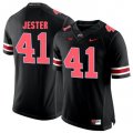 Wholesale Cheap Ohio State Buckeyes 41 Hayden Jester Blackout College Football Jersey