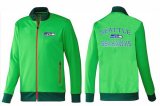 Wholesale Cheap NFL Seattle Seahawks Heart Jacket Green_2