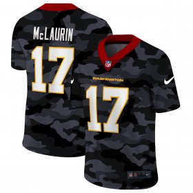 Cheap Washington Redskins #17 Terry McLaurin Men\'s Nike 2020 Black CAMO Vapor Untouchable Limited Stitched NFL Jersey