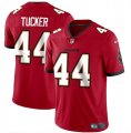 Cheap Men's Tampa Bay Buccaneers #44 Sean Tucker Red Vapor Limited Stitched Jersey