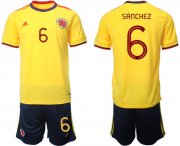 Cheap Men's Colombia #6 Davinson S