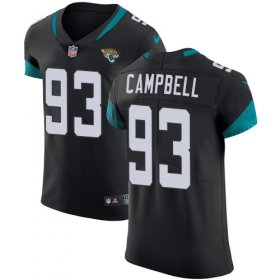 Wholesale Cheap Nike Jaguars #93 Calais Campbell Black Team Color Men\'s Stitched NFL Vapor Untouchable Elite Jersey