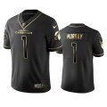 Wholesale Cheap Cardinals #1 Kyler Murray Men's Stitched NFL Vapor Untouchable Limited Black Golden Jersey