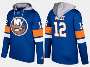 Wholesale Cheap Islanders #12 Josh Bailey Blue Name And Number Hoodie