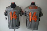 Wholesale Cheap Nike Bengals #14 Andy Dalton Grey Shadow Men's Stitched NFL Elite Jersey