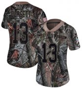 Wholesale Cheap Nike Seahawks #13 Phillip Dorsett Camo Women's Stitched NFL Limited Rush Realtree Jersey