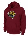 Wholesale Cheap Jacksonville Jaguars Logo Pullover Hoodie Red