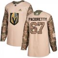 Wholesale Cheap Adidas Golden Knights #67 Max Pacioretty Camo Authentic 2017 Veterans Day Stitched Youth NHL Jersey