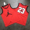 Wholesale Cheap Chicago Bulls 23 Air Jordan Big Logo Swingman Red Jersey