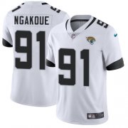 Wholesale Cheap Nike Jaguars #91 Yannick Ngakoue White Men's Stitched NFL Vapor Untouchable Limited Jersey