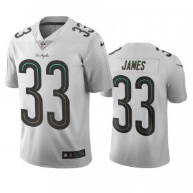 Wholesale Cheap Los Angeles Chargers #33 Derwin James White Vapor Limited City Edition NFL Jersey