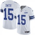 Wholesale Cheap Nike Cowboys #15 Devin Smith White Men's Stitched With Established In 1960 Patch NFL Vapor Untouchable Limited Jersey