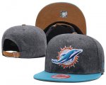 Wholesale Cheap NFL Miami Dolphins Team Logo Snapback Adjustable Hat