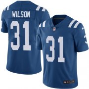 Wholesale Cheap Nike Colts #31 Quincy Wilson Royal Blue Team Color Men's Stitched NFL Vapor Untouchable Limited Jersey