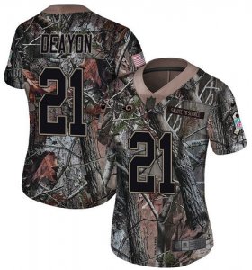 Wholesale Cheap Nike Rams #21 Donte Deayon Camo Women\'s Stitched NFL Limited Rush Realtree Jersey