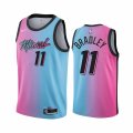 Wholesale Cheap Nike Heat #11 Avery Bradley Blue Pink NBA Swingman 2020-21 City Edition Jersey