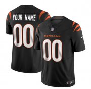 Wholesale Cheap Men's Cincinnati Bengals Active Player Custom 2023 F.U.S.E. Black Vapor Untouchable Limited Football Stitched Jersey