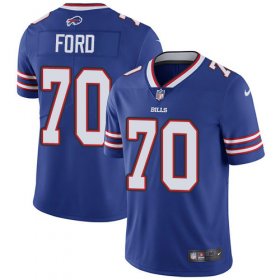 Wholesale Cheap Nike Bills #70 Cody Ford Royal Blue Team Color Men\'s Stitched NFL Vapor Untouchable Limited Jersey