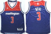 Wholesale Cheap Washington Wizards #3 Bradley Beal Revolution 30 Swingman 2014 New Navy Blue Jersey