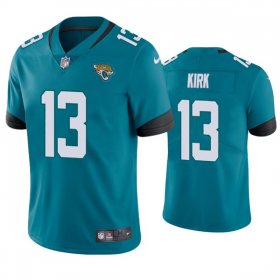 Wholesale Cheap Men\'s Jacksonville Jaguars #13 Christian Kirk Teal Vapor Untouchable Limited Stitched Jersey