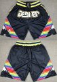 Wholesale Cheap Men's Denver Nuggets Navy Shorts (Run Smaller)