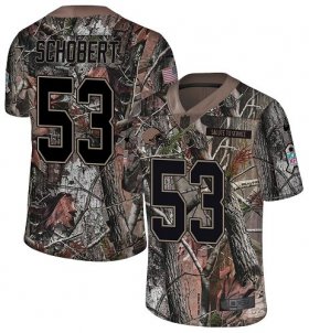 Wholesale Cheap Nike Browns #53 Joe Schobert Camo Men\'s Stitched NFL Limited Rush Realtree Jersey