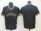 Wholesale Cheap Men Houston Astros Blank Black gold Game Nike 2022 MLB Jersey