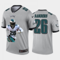 Cheap Philadelphia Eagles #26 Miles Sanders Nike Team Hero Vapor Limited NFL Jersey Grey