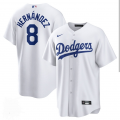 Cheap Men's Los Angeles Dodgers #8 Enrique Hern