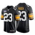 Wholesale Cheap Nike Steelers #23 Joe Haden Super Bowl XIII 1978 Retro Game NFL Jersey Black